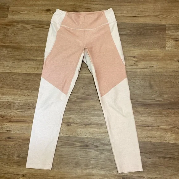 2 PAIR!!!!!!!!!! Outdoor Voices Colorblock leggings Size Small - Picture 2 of 7